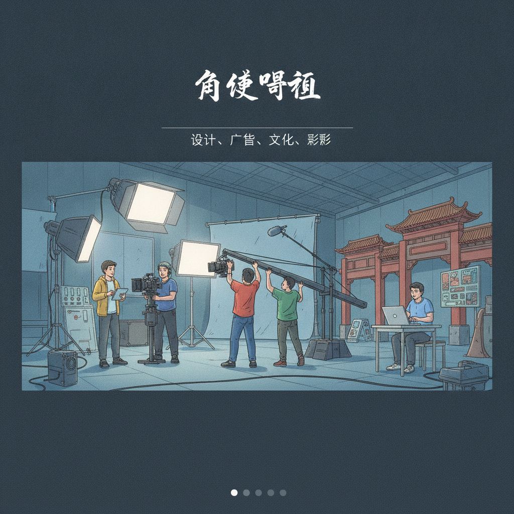 团队合作的影视制作